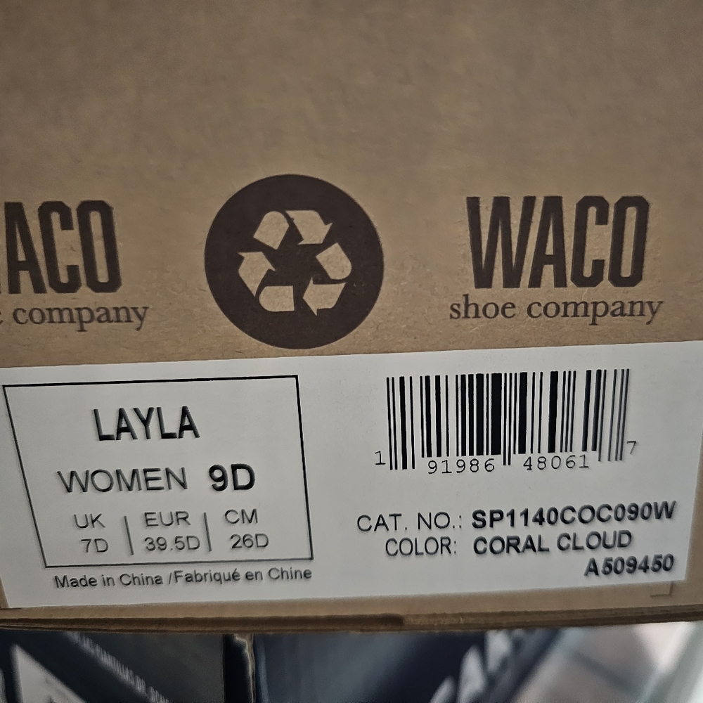 WACO spenco shoe coral cloud Layla Sandals - Picture 6 of 16